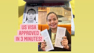 US Spousal Visa  Approved in 3 minutes CR1 Visa My interview experience 2022 [upl. by Eintirb]