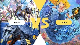 White VS Yellow Battle Spirits Saga Gameplay [upl. by Alurta12]