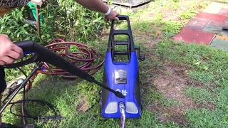 AR Blue Clean AR383 Electric Pressure Washer Demo [upl. by Imelda377]