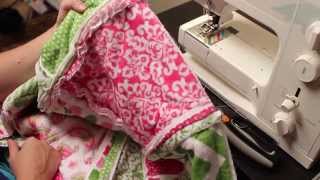 How to cut a rag quilt [upl. by Lahcear]