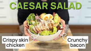 The Supreme Chicken Caesar Salad with bacon in water trick [upl. by Esekram6]