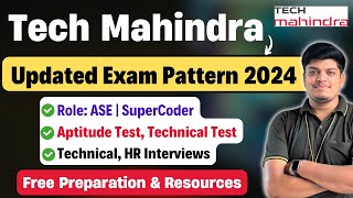 🔥Tech Mahindra Exam Pattern 2024  Updated Pattern amp Syllabus  FREE Preparation amp Resources [upl. by Ennaillek]