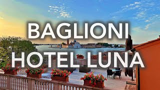 Baglioni Hotel Luna  video review of Venices oldest luxury hotel [upl. by Atineg]