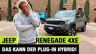 2020 Jeep Renegade 4xe 240 PS🔋🔌 Das kann der Plugin Hybrid Fahrbericht  Review  Trailhawk 🦅 [upl. by Komara427]