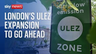 London mayor wins ULEZ expansion case [upl. by Sorvats746]