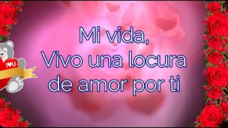 LOCURA DE AMOR POR TI🥰poema corto de amor💖poema para dedicar [upl. by Nnylecyoj]