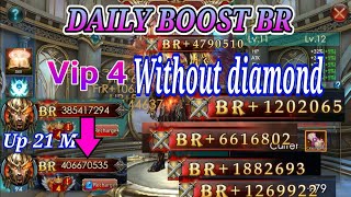 Daily Boost BR Without Diamond  Legacy of Discord [upl. by Silvester]