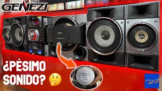 ESTE ES EL ULTIMO GENEZI CON CONOS BLANCOS‼️🔊 SONY MHCGTR7 RetroReview  Demo de sonido [upl. by Remy]