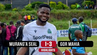 SPORTPESA DERBY  MURANGA SEAL 13 GOR MAHIA  GOALS amp HIGHLIGHTS  FOOTBALLKE [upl. by Seel]