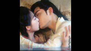 Whuaaa The first kiss 😍😍😍 melodyofgoldenage dingyuxi ancydeng dengenxi cdrama dracin [upl. by Ivets]