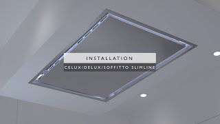 How to install Ceiling Cooker Hood  Luxair Brushless Motor Installation Guide [upl. by Tebazile]