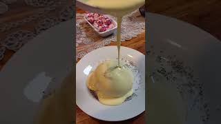 Germknödel vanilla winter pudding food essen foodie [upl. by Hafinah668]