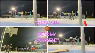 1 V 1 Me Vs Boyfriend  Who Won  🏀😱 [upl. by Niven290]