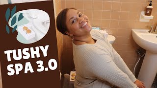 Tushy Spa 30 Bidet Review No more toilet paper Vlogmas Day 5 [upl. by Adnawal]