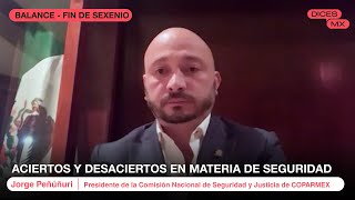 FinDeSexenio ACIERTOS Y DESACIERTOS EN MATERIA DE SEGURIDAD [upl. by Ymmot]