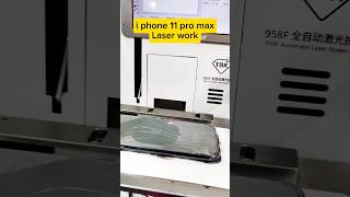 iphone11 Pro max Laser with backshell iphone11promaxlaser iphone11promaxbackshell iphone11repair [upl. by Liliane]