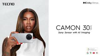 TECNO CAMON 30  Sony Sensor with AI Imaging [upl. by Ajiak227]