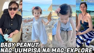 Vilma Santos NaSHOCK sa Bagong na Explore ni Peanut Kinaya na Maglaro MagIsa sa Buhanginan s Beach [upl. by Yrbua]