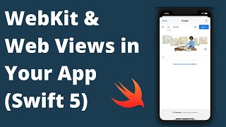 Create WKWebView In App Swift 5  WebKit  Xcode 12 iOS Development 2020 [upl. by Joice]