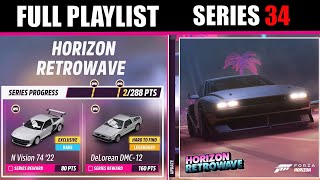 Festival Playlist Series 34 Horizon Retrowave in Forza Horizon 5  May 23 2024 UPDATE 34 [upl. by Budde]