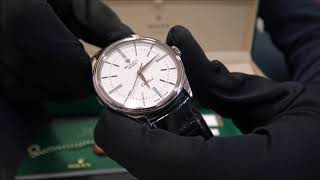 Rolex Cellini Time 50509 White Gold 2015  WatchesGMT [upl. by Tarr]