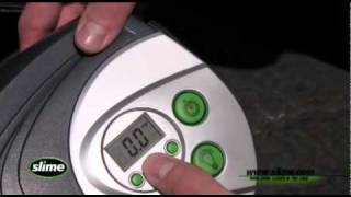 Digital Inflator  How to inflate a flat tire [upl. by Pansir]