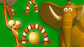 Playground in the Jungle  Snake gone wild  Gazoon  Funny Animals For Kids playground [upl. by Mitman]