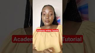 Academic Writing Tutorial makingmoneyonline onlinejobsinkenyayoutubemadeforyou [upl. by Burner]