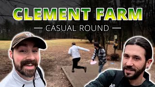 Casual Round of Disc Golf at Clement Farm [upl. by Elysia]