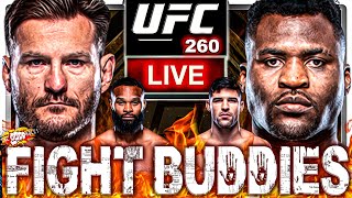 🔴 UFC 260 Miocic vs Ngannou 2  Woodley vs Luque LIVE Fight Reaction [upl. by Aydin]