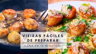 VIEIRAS SALTEADAS RECETA [upl. by Nalloh]