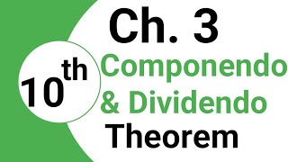 Componendo Dividendo Theorem 10th Math  Example 9 Exercise 34 Math Class 10 Chapter 3 Ch 3 ex 9 [upl. by Leahcym20]