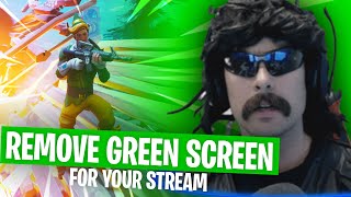 Green Screen Stream Setup in OBS Studio or Streamlabs OBS [upl. by Alimhaj]