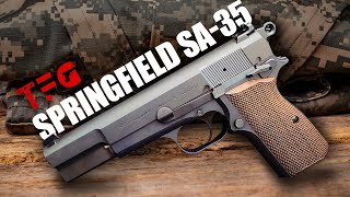 Springfield SA35 Review amp Hi Power MK3 Comparison  TheFirearmGuy [upl. by Newcomer]