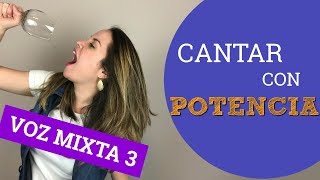 Cómo cantar con voz mixta POTENTE  PASO 3 Ejercicios para la uniformidad y resonancia [upl. by Asa2]