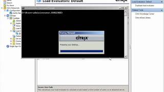 CITRIX  XenApp 6 Calculating the Server Load [upl. by Ahusoj]