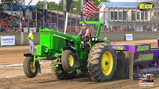 ECIPA 2023 Farm Stock Tractors  Davenport IA 7th Annual Pullin for You [upl. by Novets]