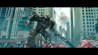 Transformers Dark of the Moon Megatron Vs Sentinel Prime Bluray Edition [upl. by Meehahs]