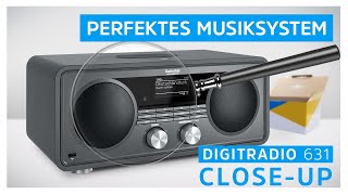 DIGITRADIO 631  DAB Internetradio mit App Steuerung  TechniSat [upl. by Alithia]