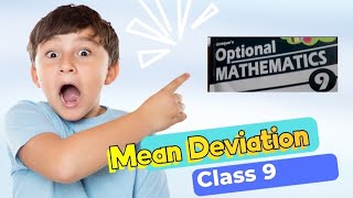 Class 9 l Optional Math l Statistics l Mean Deviation from mean and median [upl. by Oram]