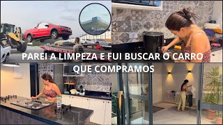 ORGANIZANDO MINHA CASA DE NOITE l DEU CERTO A COMPRA DO CARRO E FOMOS BUSCAR [upl. by Ozne]