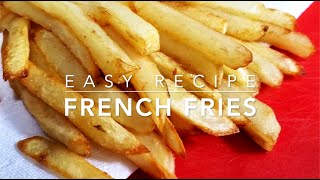 French Fries Recipe Jollibee Style Madali Lang Lutuin [upl. by Edals]