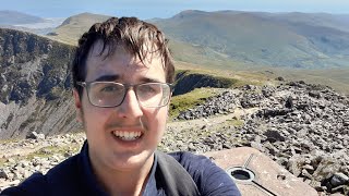 Conquering Cadair Idris via the Minffordd Path Welsh 3 Peaks completed [upl. by Ninetta]