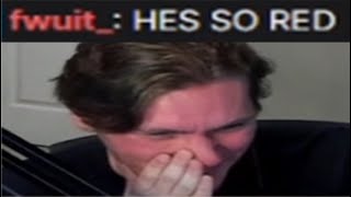 jerma turns into a TOMATO while laughing at someone BURNING [upl. by Yrffej]