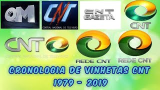 DESATUALIZADO Cronologia de vinhetas quotCNTquot  1979  2019 [upl. by Mather270]