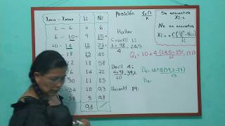 4 Cuartiles deciles y percentiles para variable continua [upl. by Sebastiano]