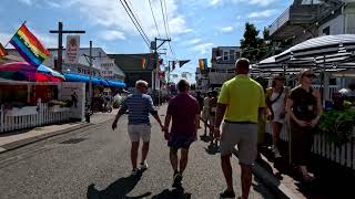 Saturday afternoon walk on Commercial Street in Provincetown [upl. by Ahseyn163]