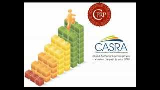 CASRA CPRP ONLINE TRAINING [upl. by Eelyahs]