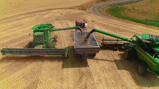 Palouse Wheat Harvest [upl. by Dachia]