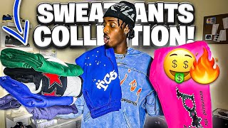 MY SWEATPANTS COLLECTION I The BEST PLACES TO BUY SWEATPANTS FOR CHEAP [upl. by Lanza]